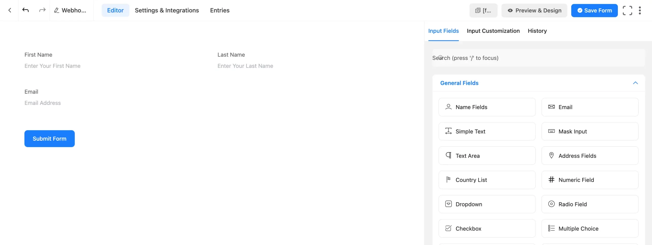 Connecting Fluent Forms from one domain with Fluent CRM to another domain step