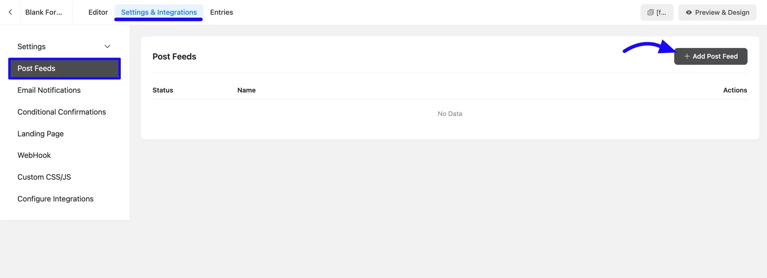 Add Post Feed Using JetEngine Custom Fields