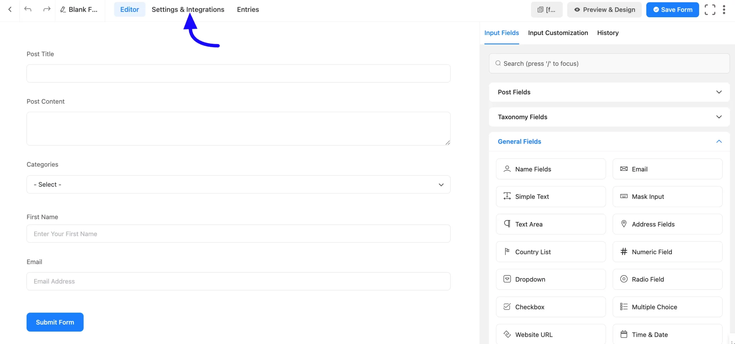 Setting Integration Using JetEngine Custom Fields