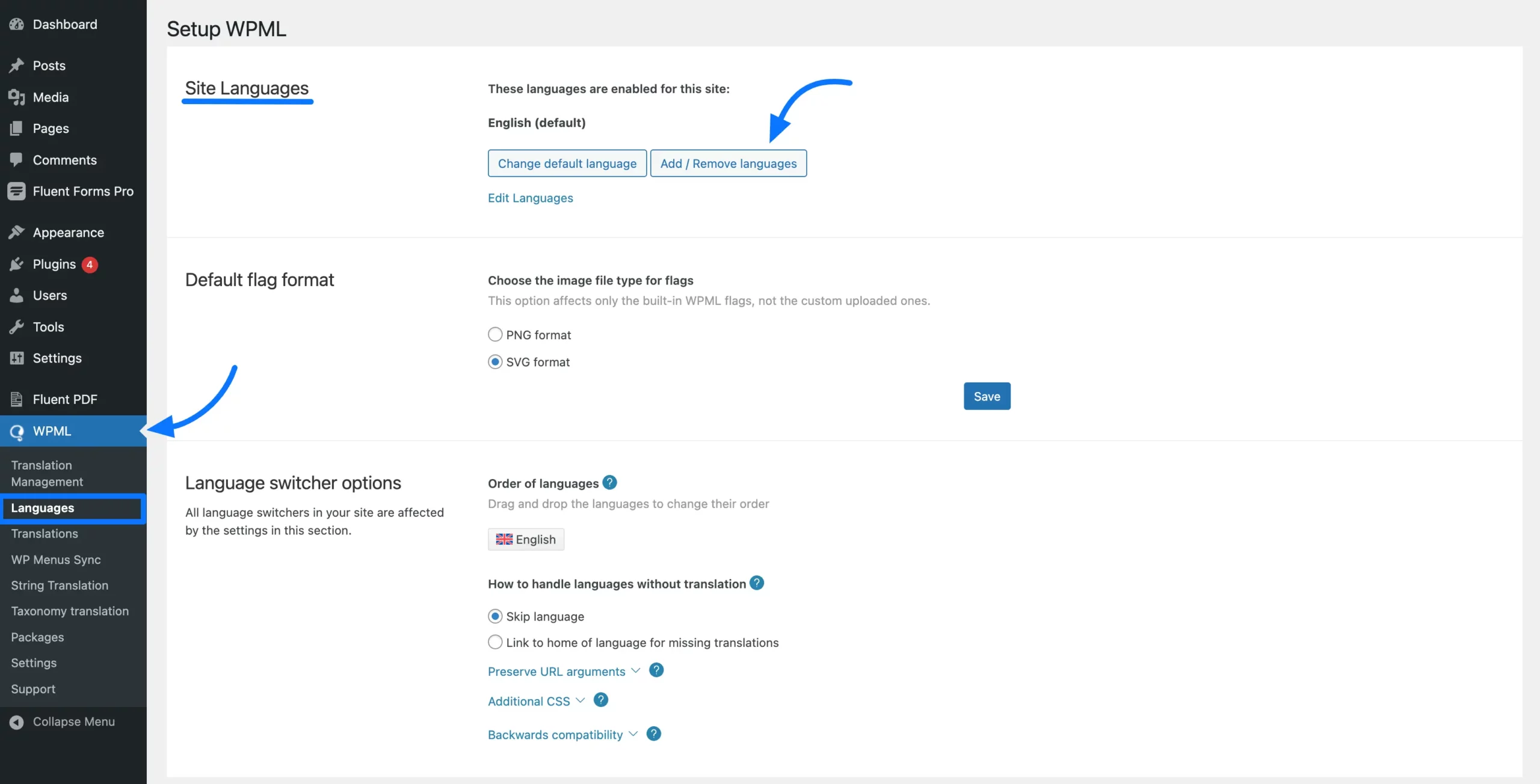 Translate Forms with WPML step