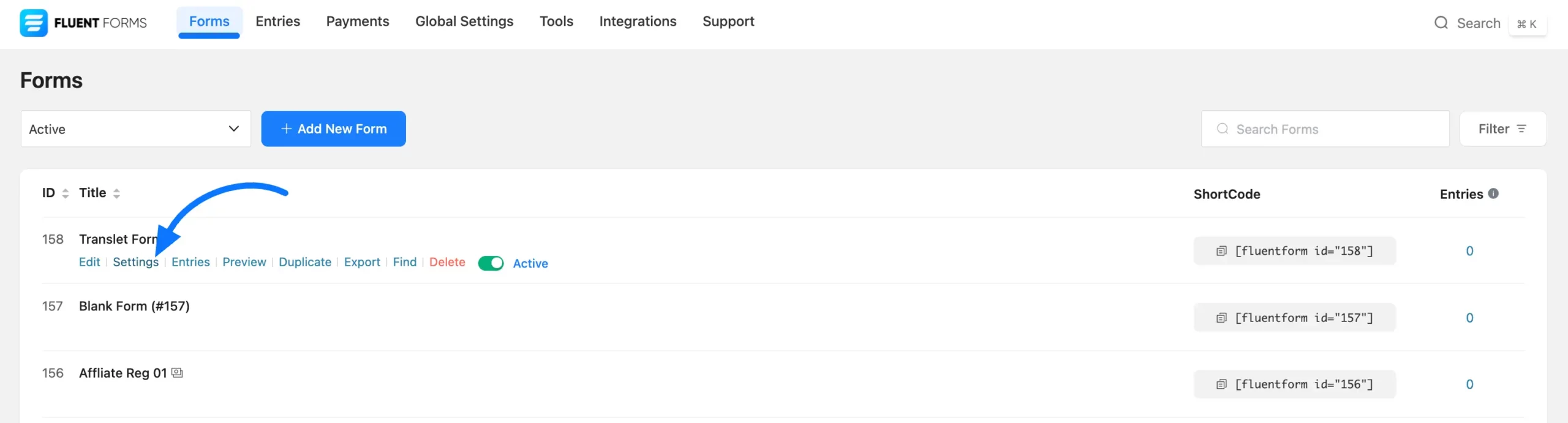 Translate Forms with WPML step