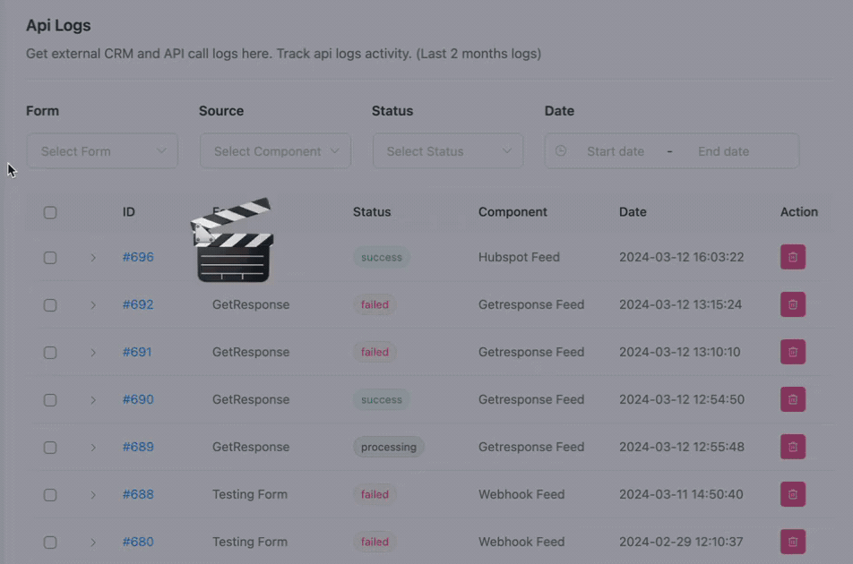 Source Status Date Drift Video