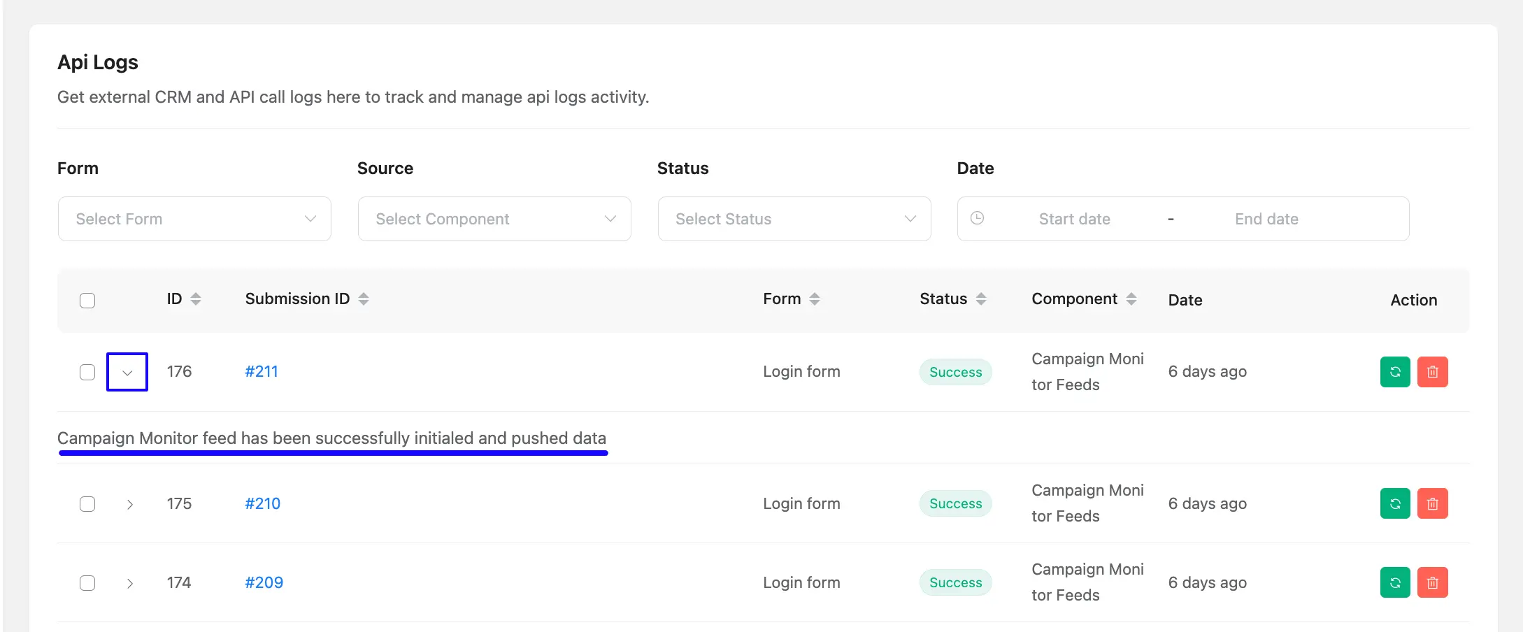 Single API Check