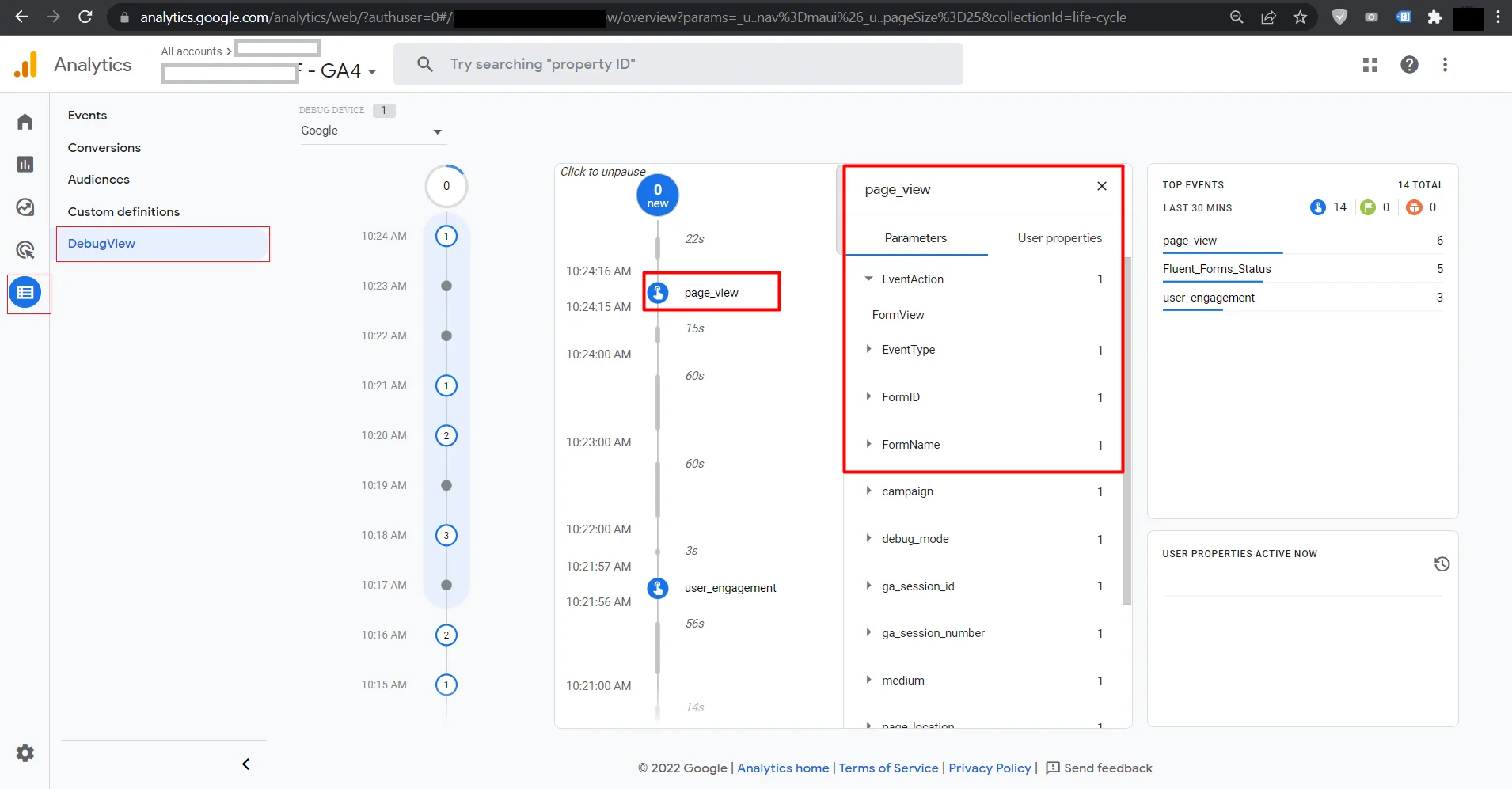 GTM GA4 Debug View Wpmn