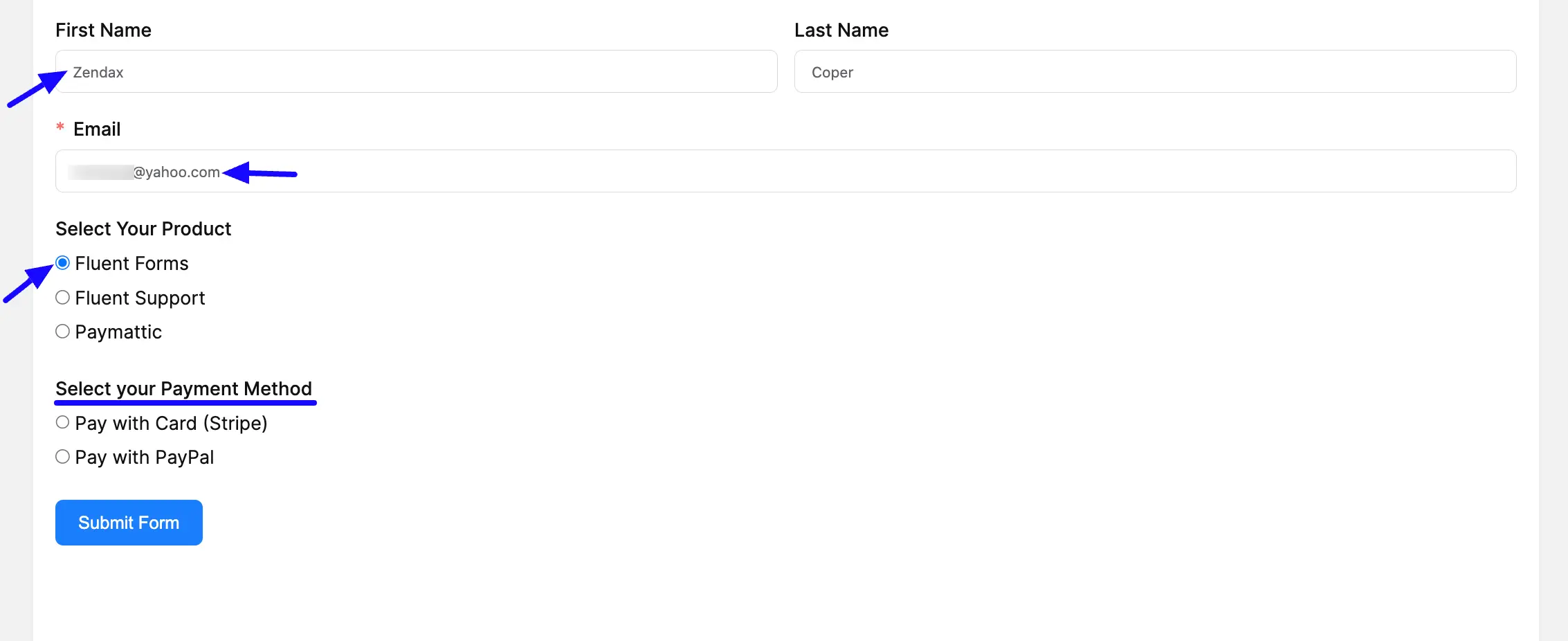 Preview Group Two Conditionals Set up Forms with