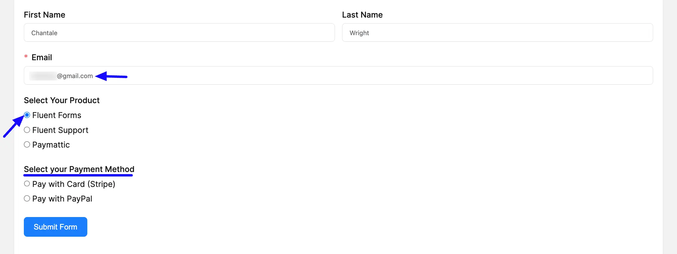 Preview Group One Codinitional Set up Forms with