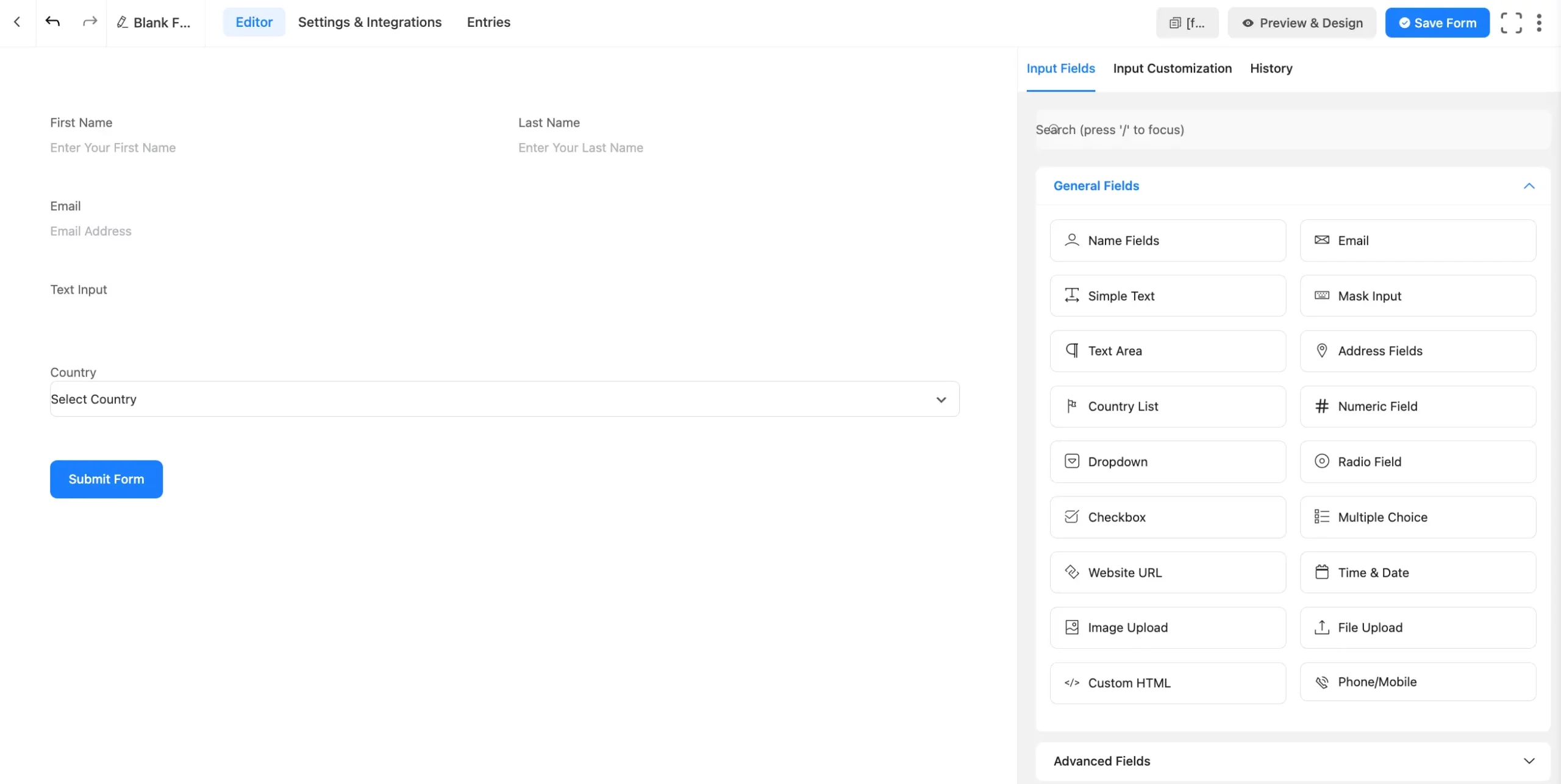 Keyboard Navigation & Shortcuts step