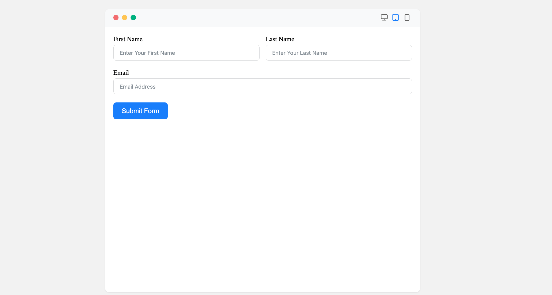 Preview Hidden Input Field