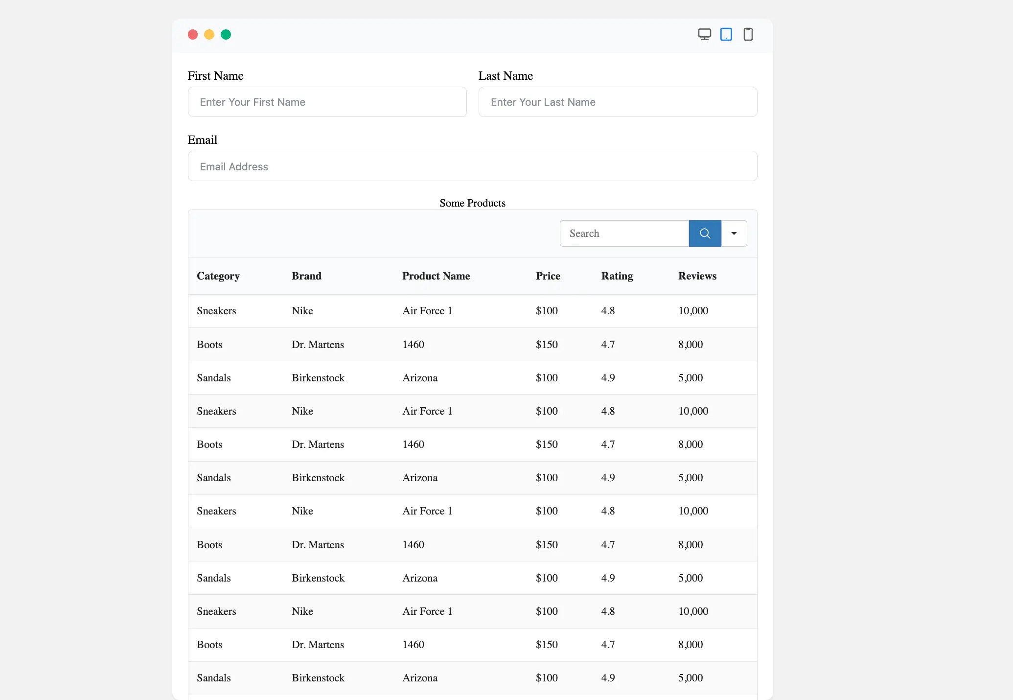 Preview Shortcode Input Field