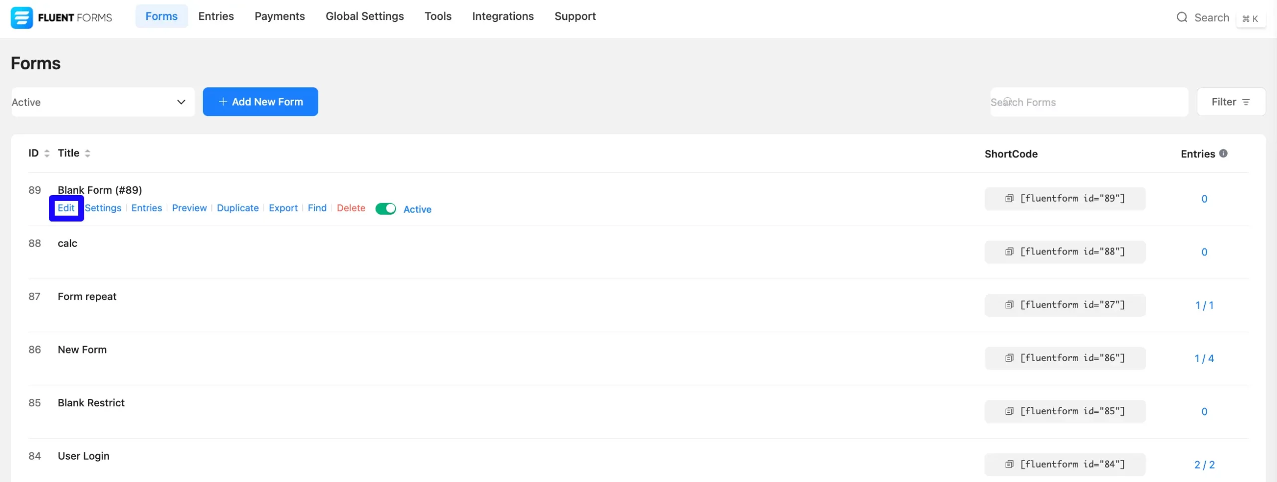 Edit a Simple Text Input