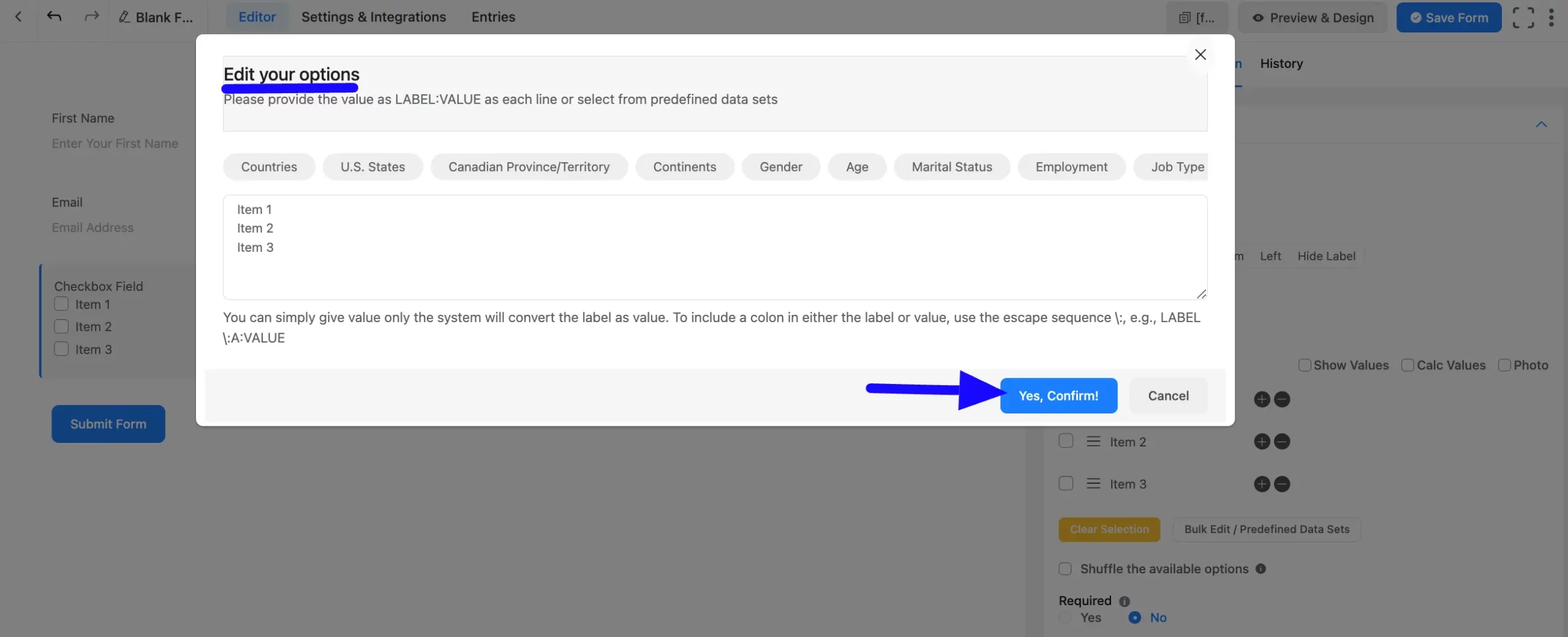 Bulk Fluent Forms