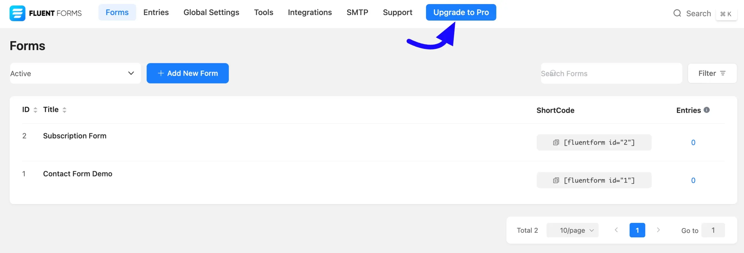 Upgrade Pro