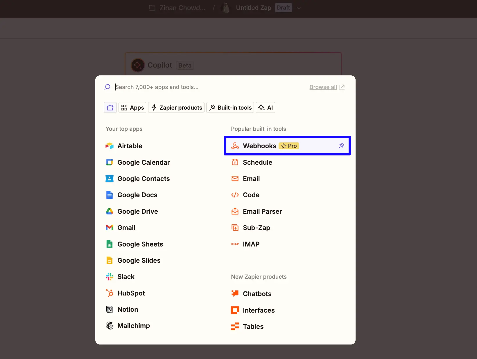 Webhook Option Fluent Forms