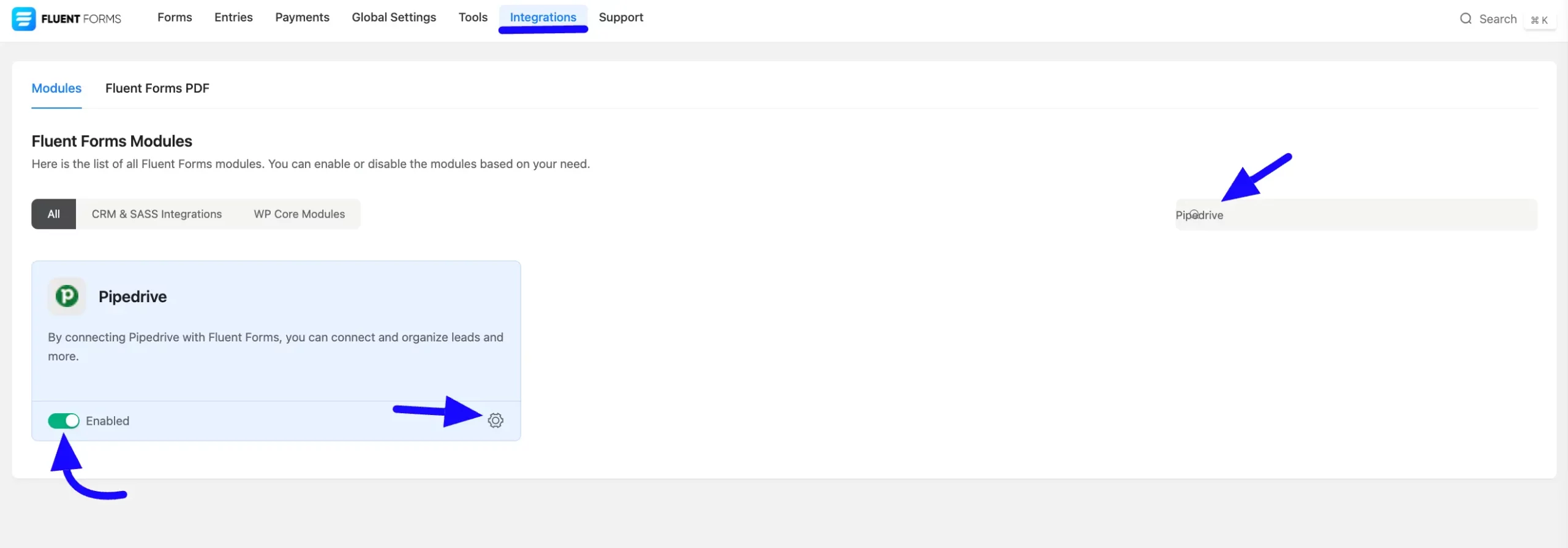 Pipedrive Integration