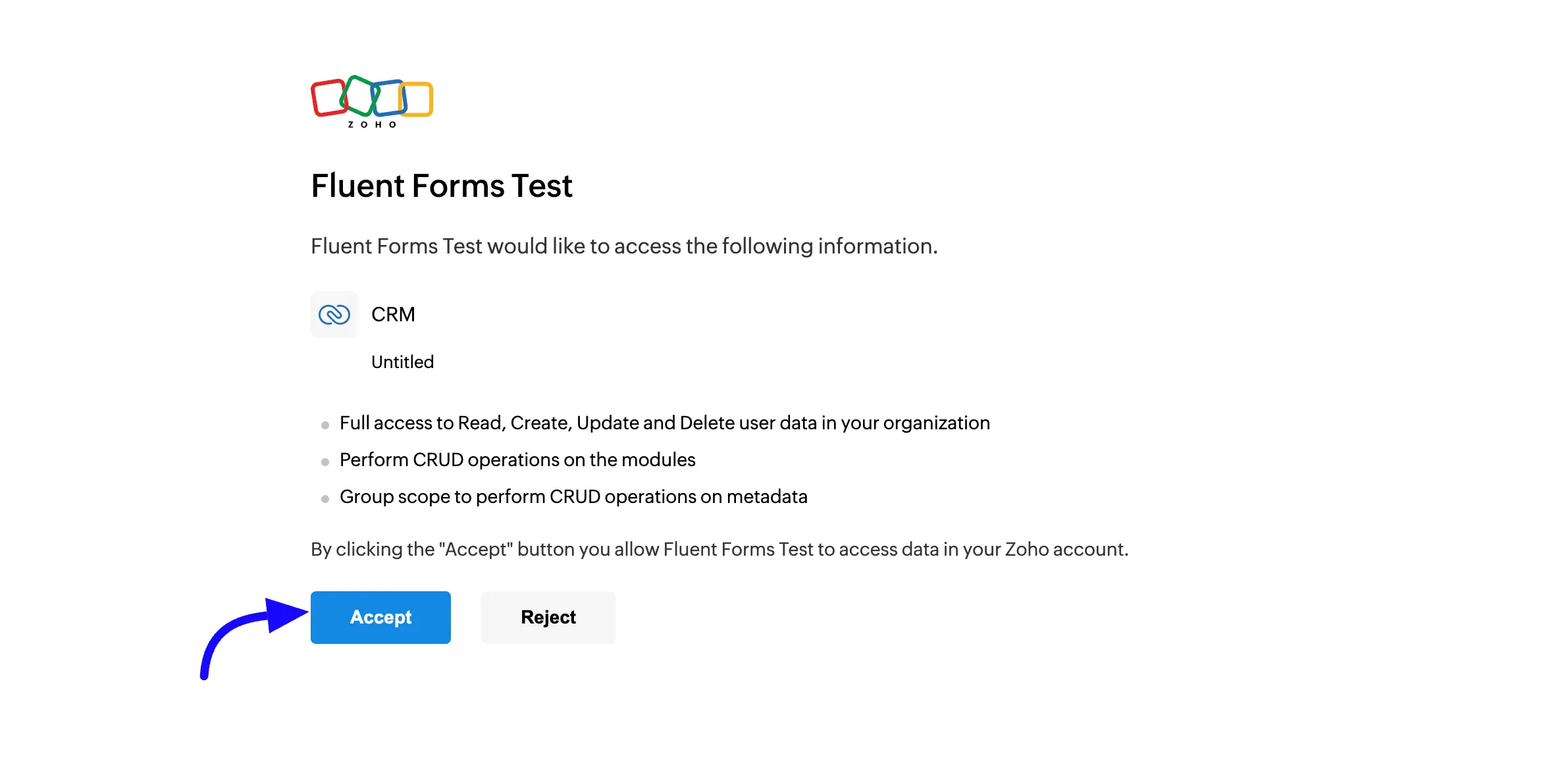 Accept Fluent Forms