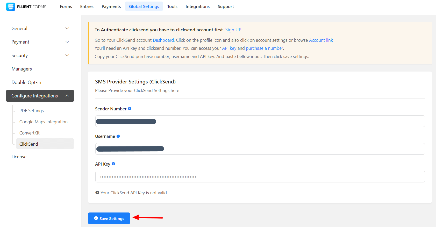 Global Settings E2 B9 Test E2 Wordpress
