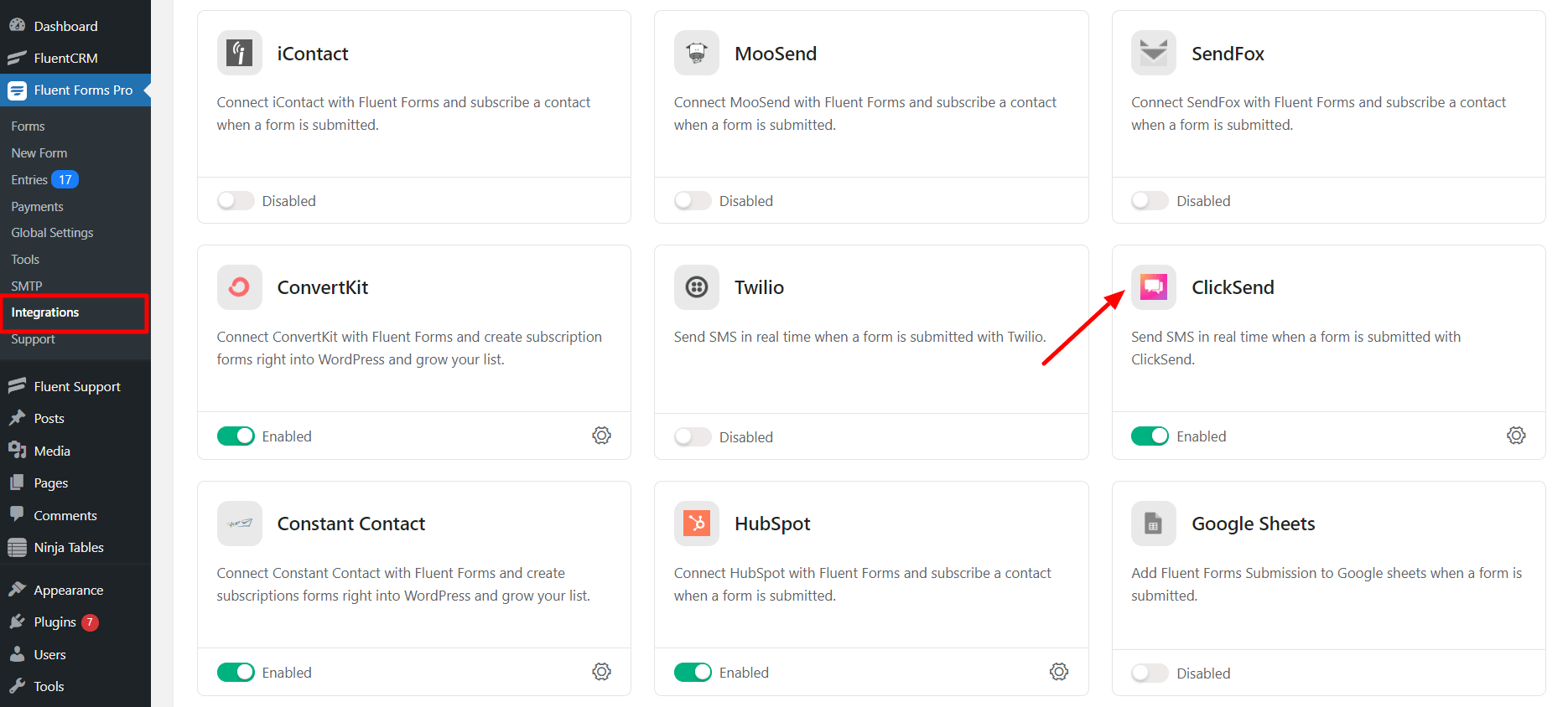 Integrations E2 B9 Test E2 Wordpress