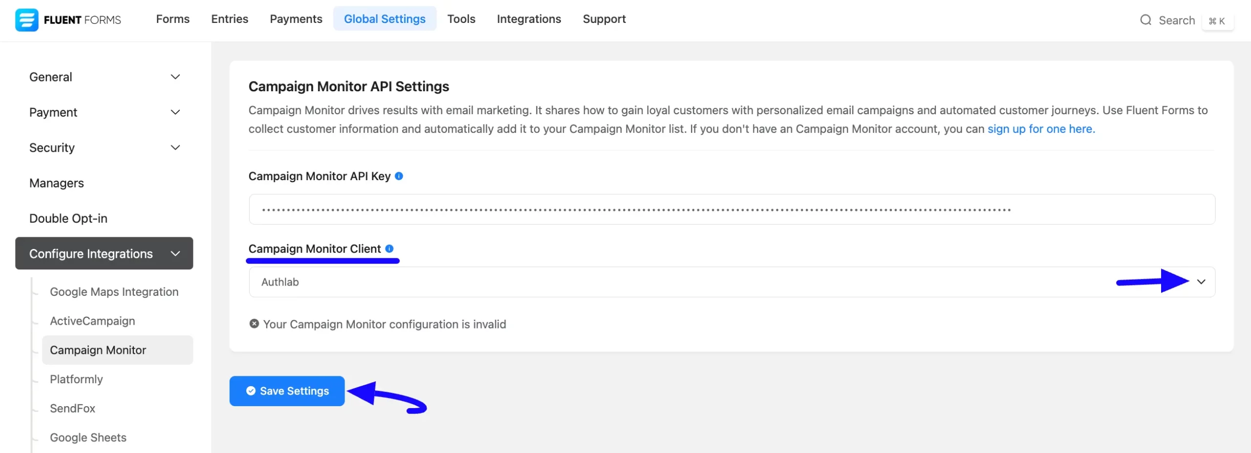 Campaign Monitor Client
