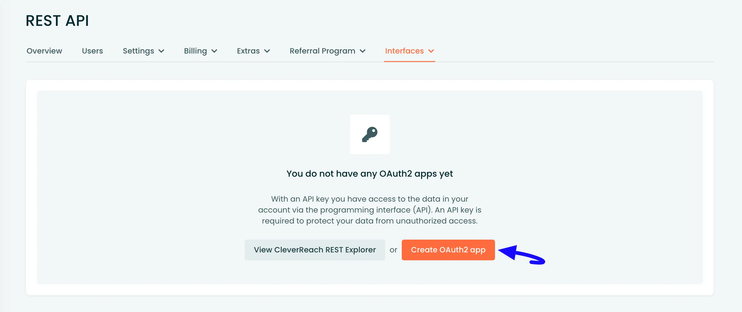 Create Oath2 App