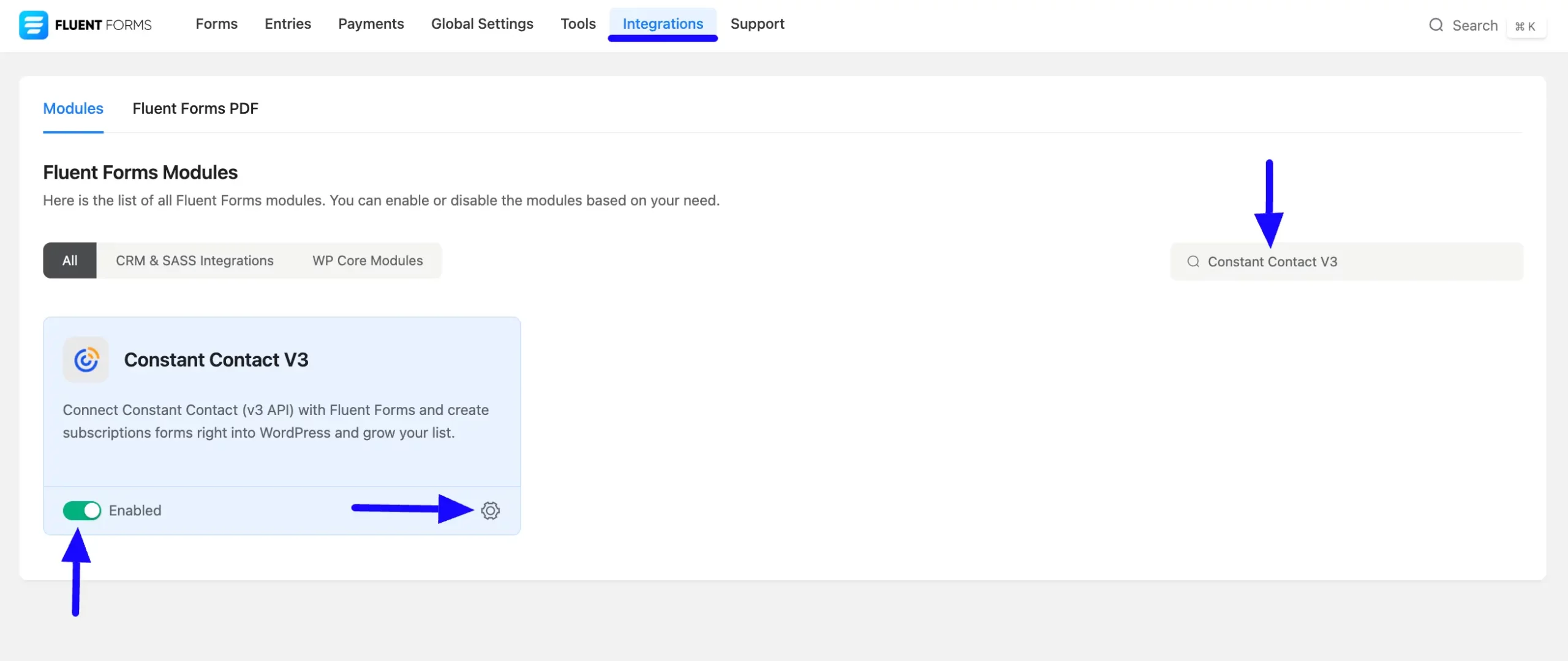 Enable Constant Contact V3 Integrate Constant Contact