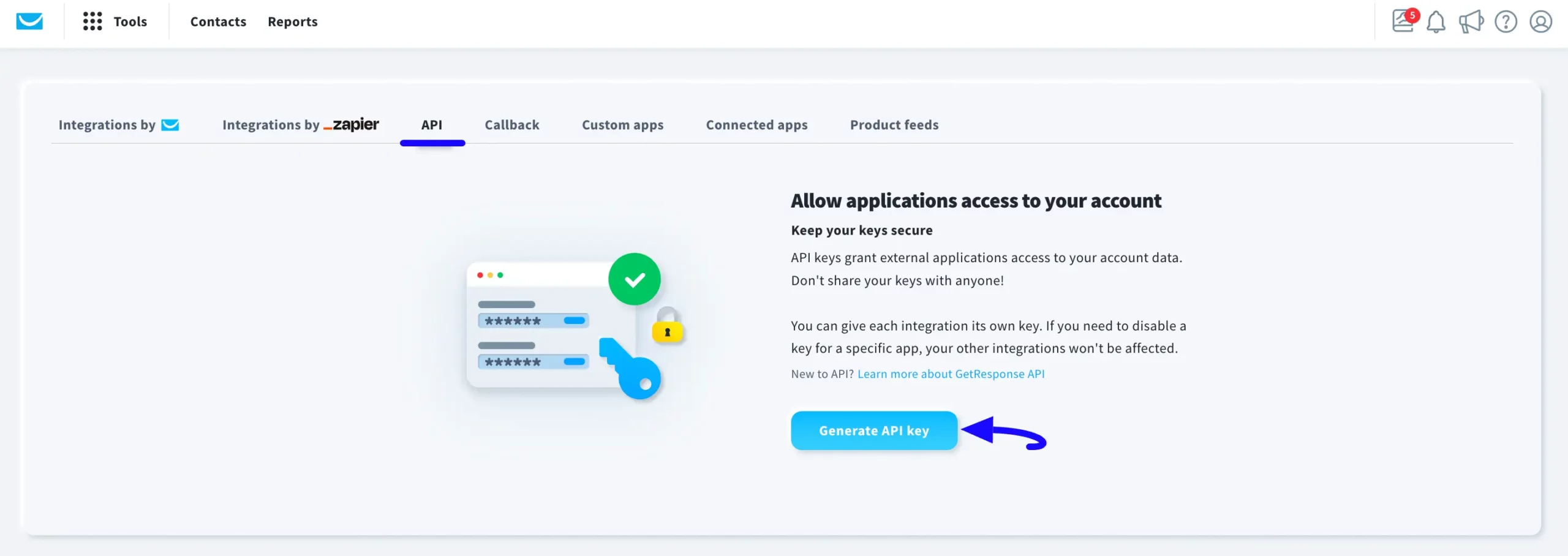 Generate API Key