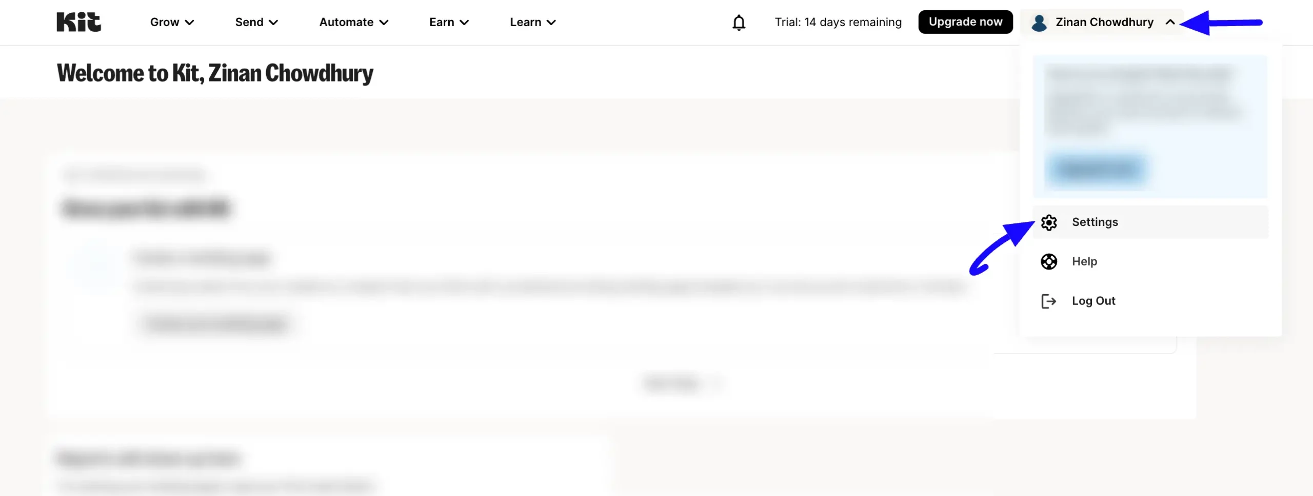 Convertkit Settings Fluent Forms