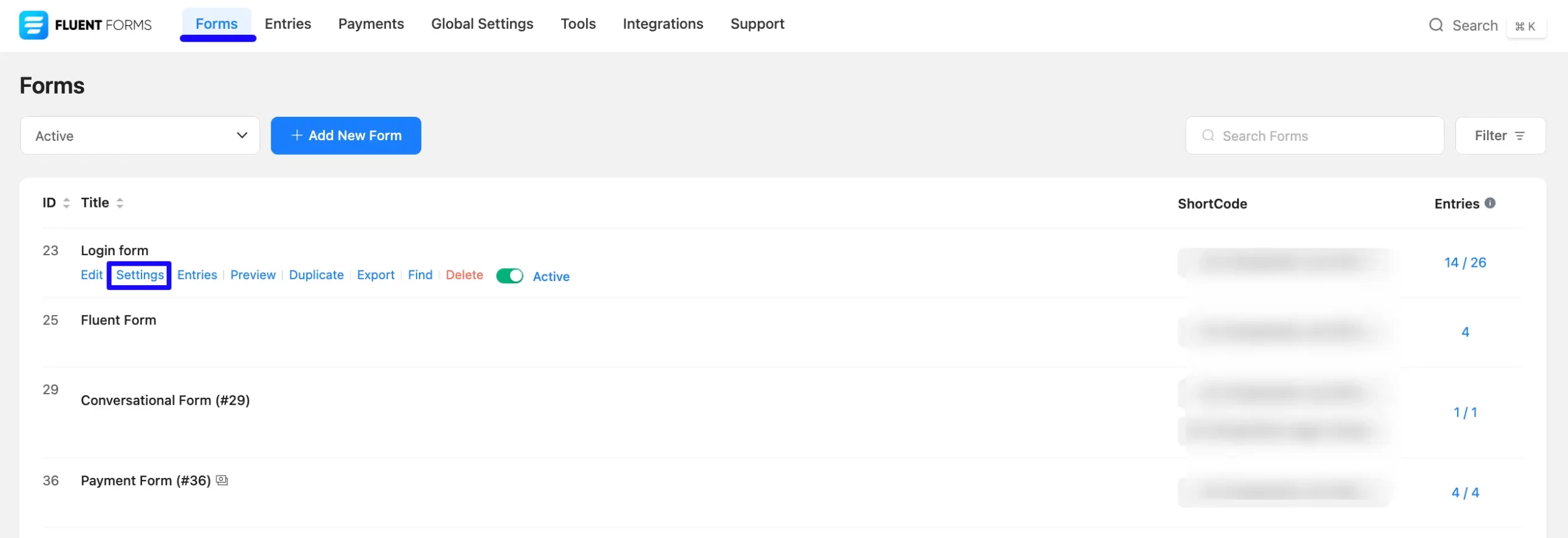 Open Settings Integrate Mailjet