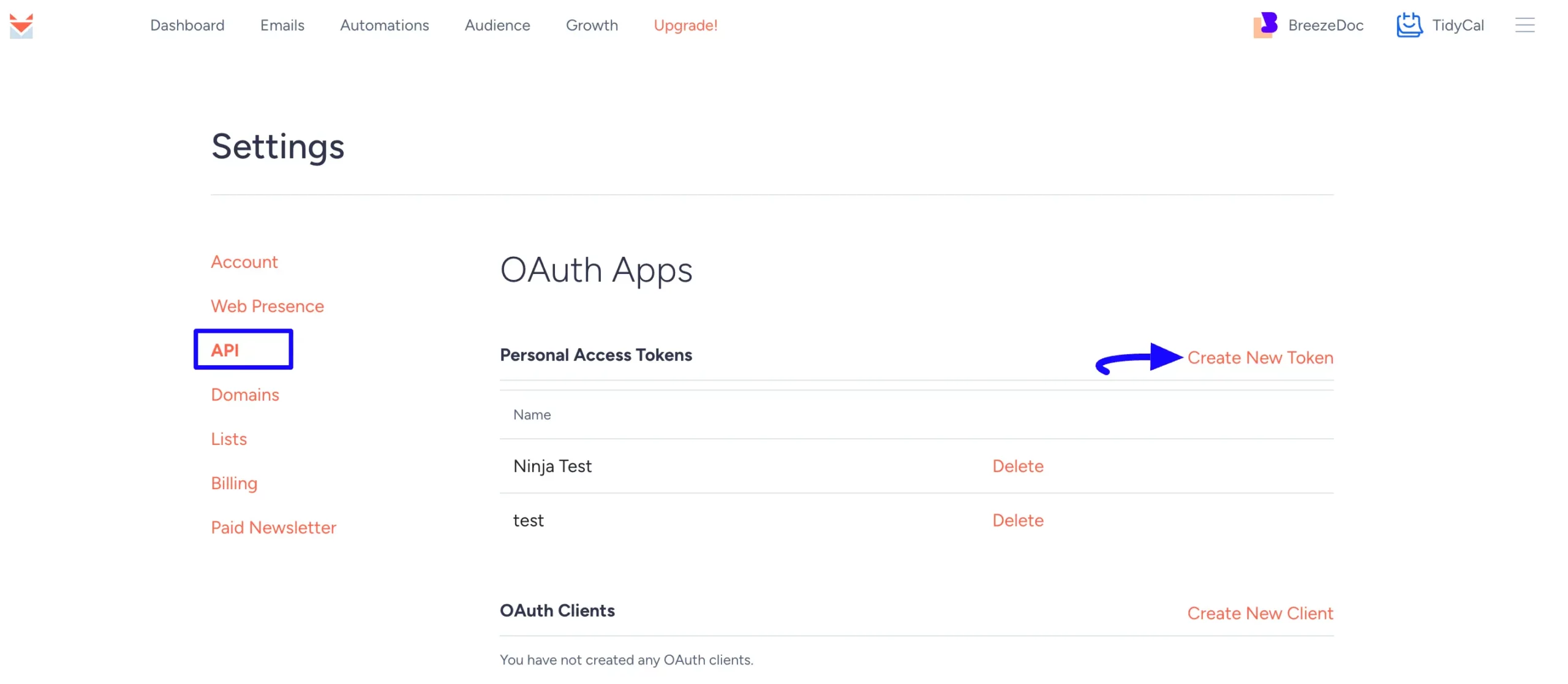 Create Token Fluent Forms