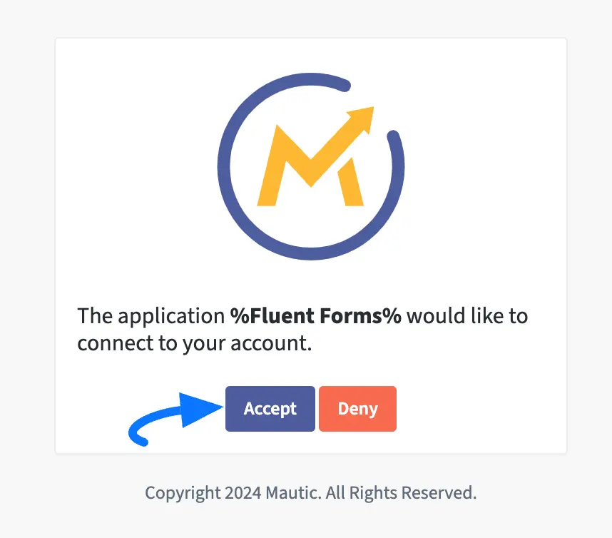Accept Button Fluent Forms