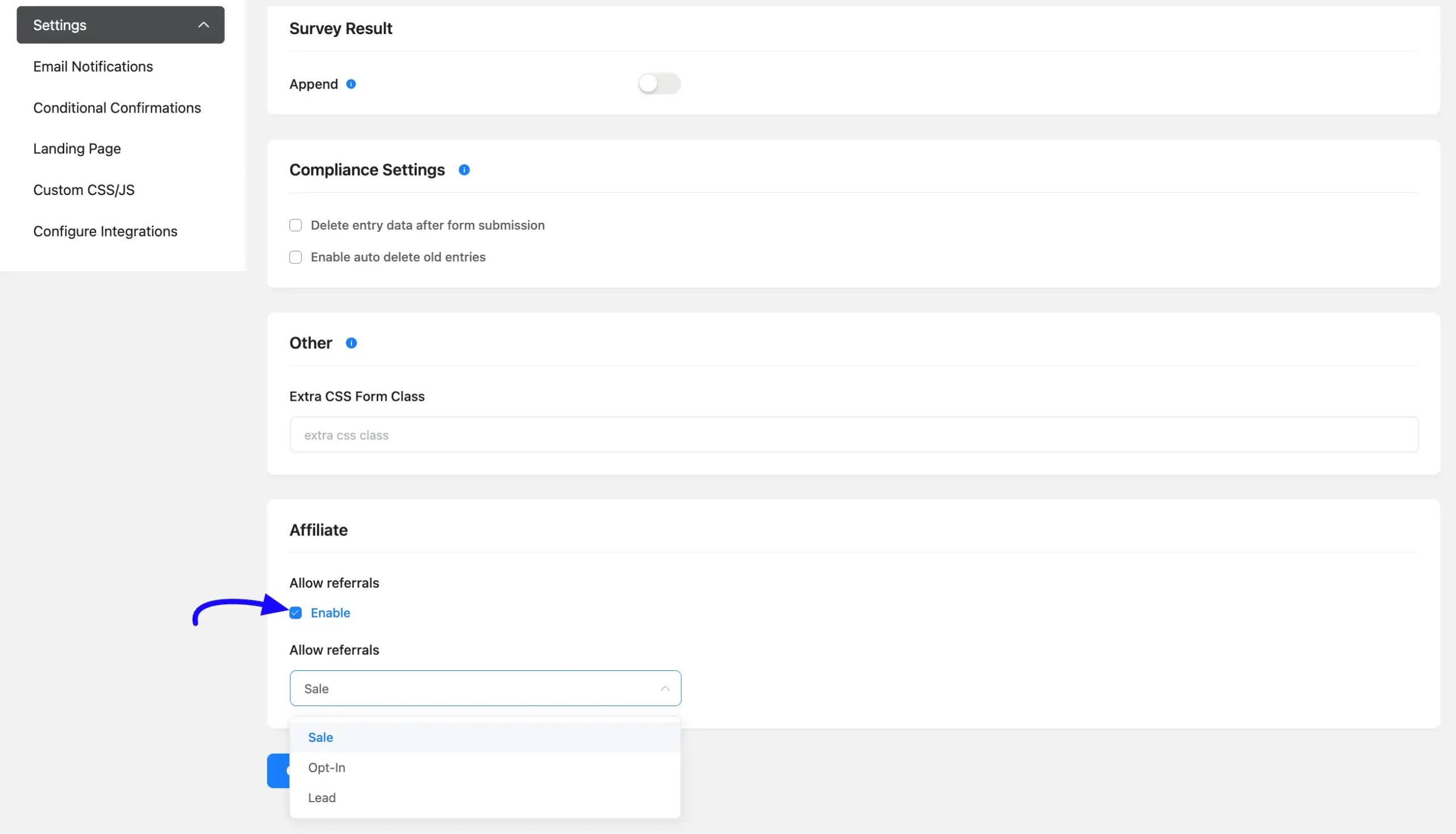 Allow Referral