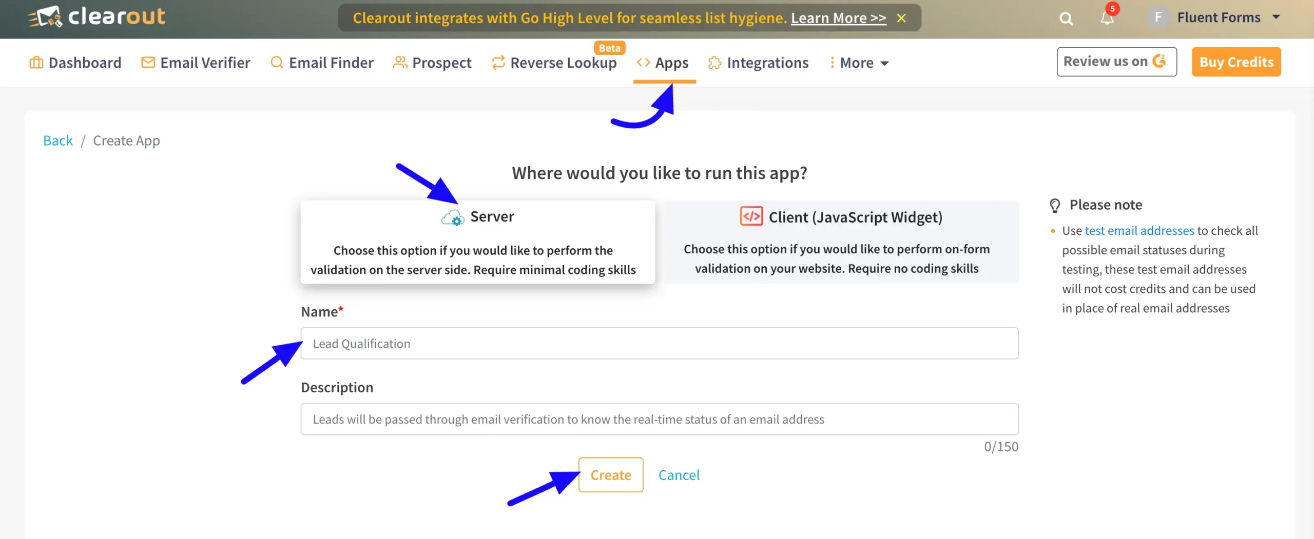 Create App