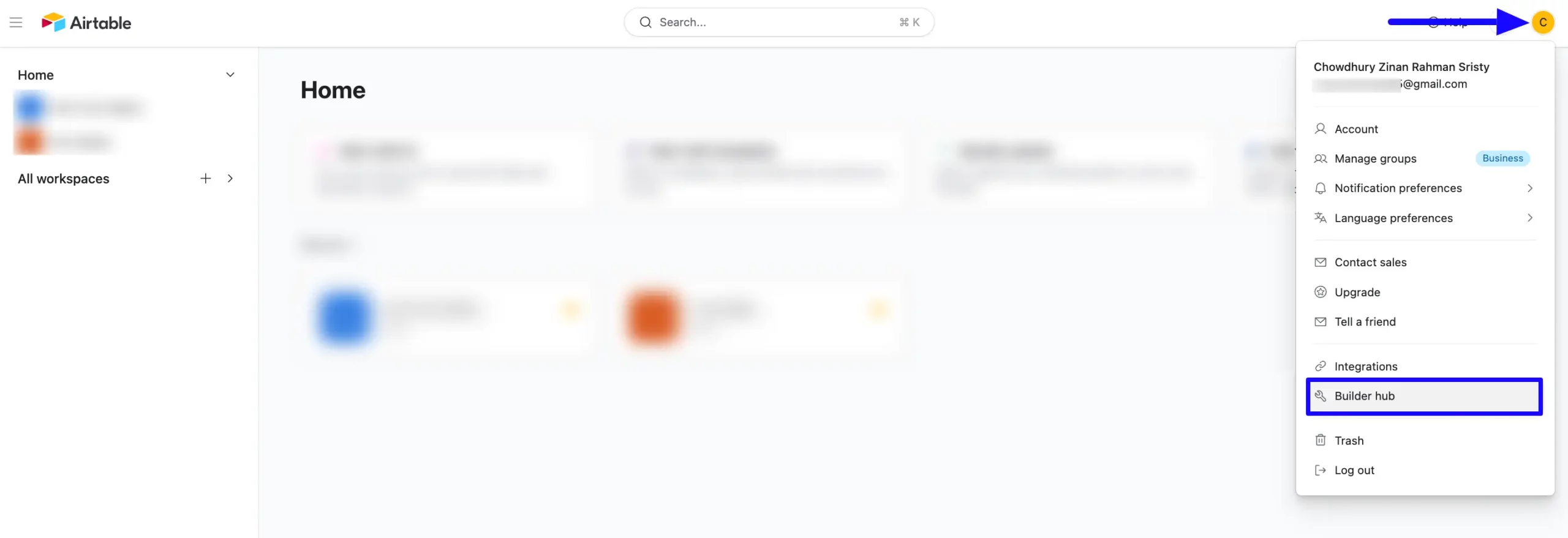 Profile Builder Hub Option