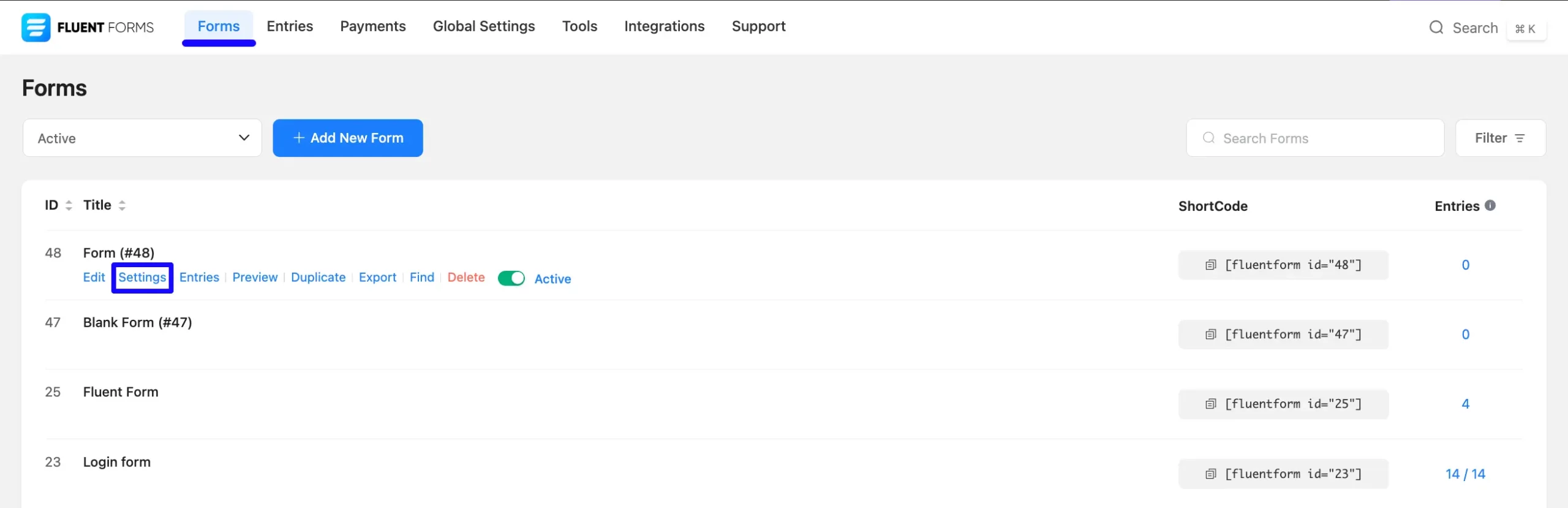 Open Settings Integrate BuddyBoss