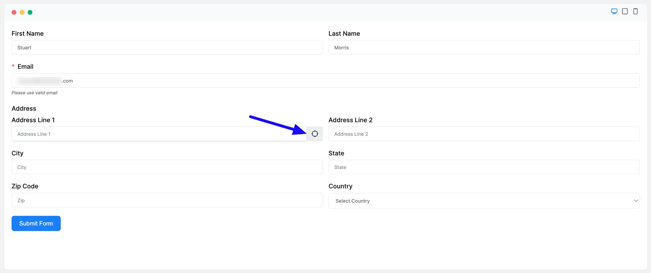 Preview Integrate Google Maps