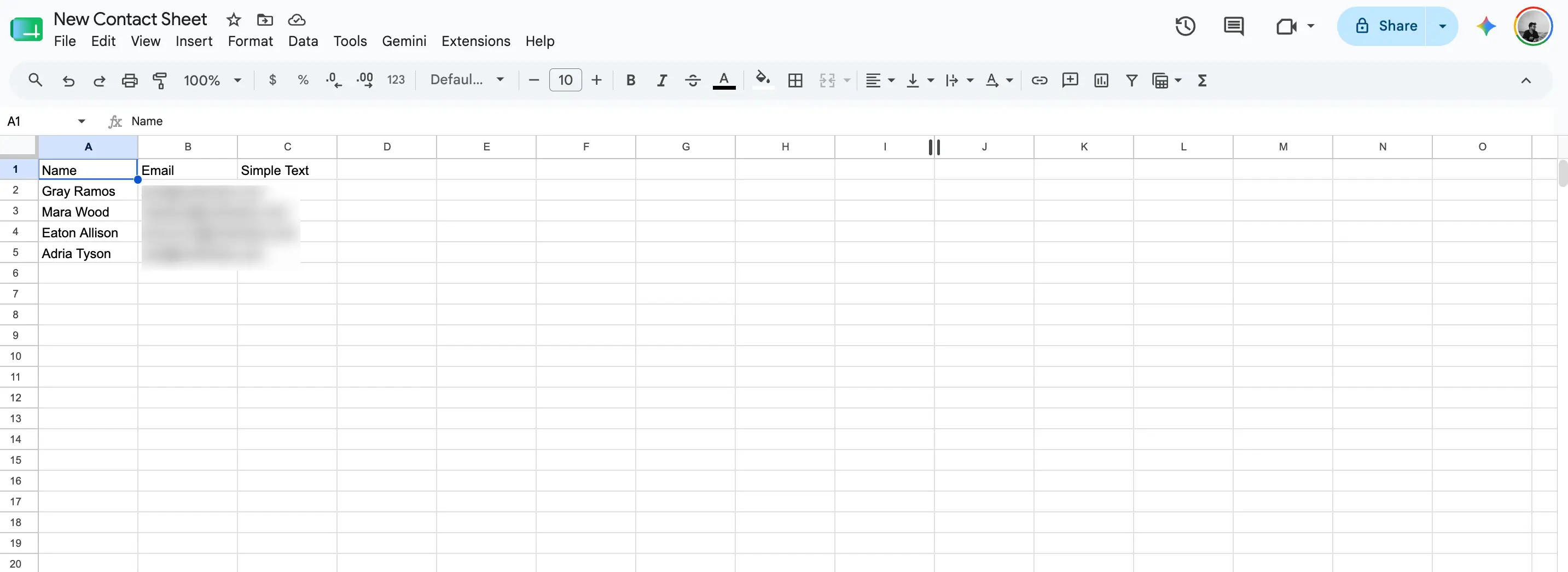 Preview Added Entries Integrate Google Sheets