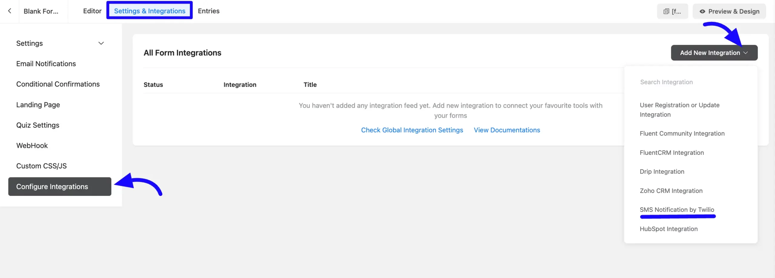 SMS Notification By Twilio