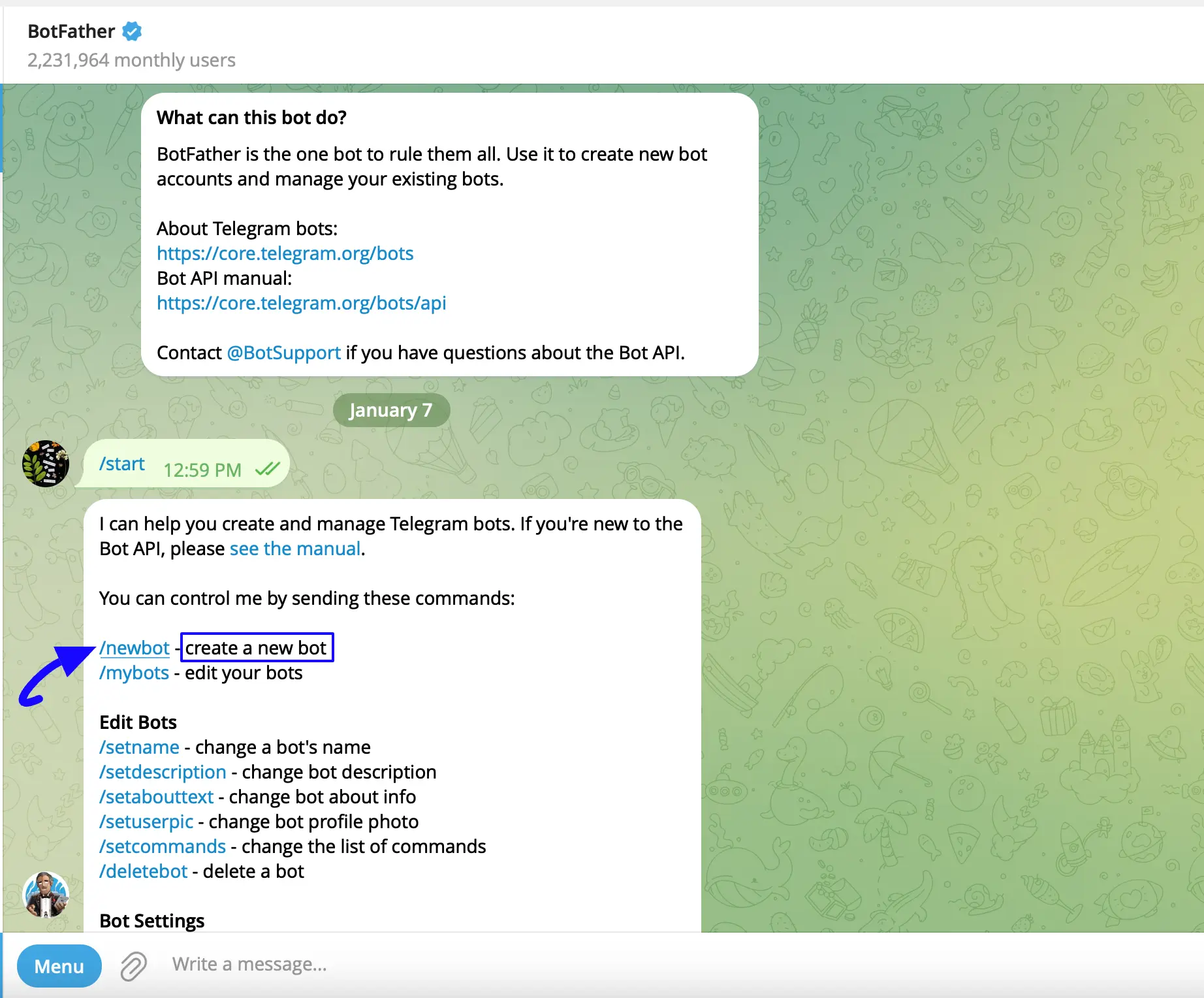 Create Bot Fluent Forms