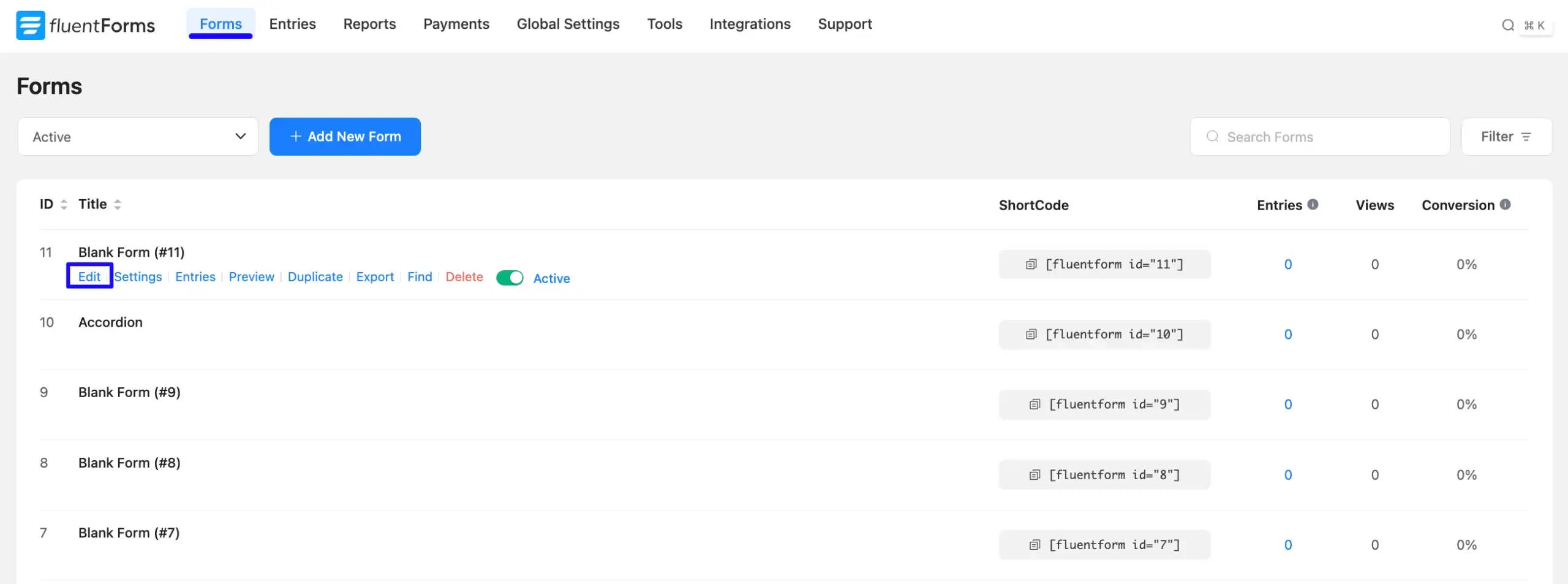 Edit integrate Authorize.Net