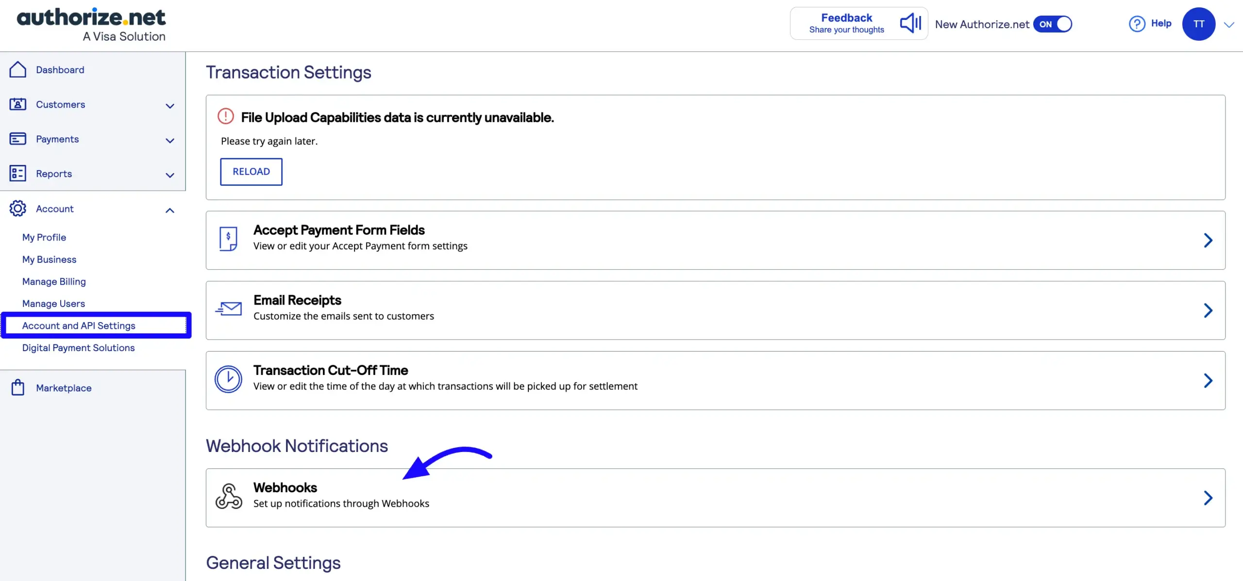 Access Webhook