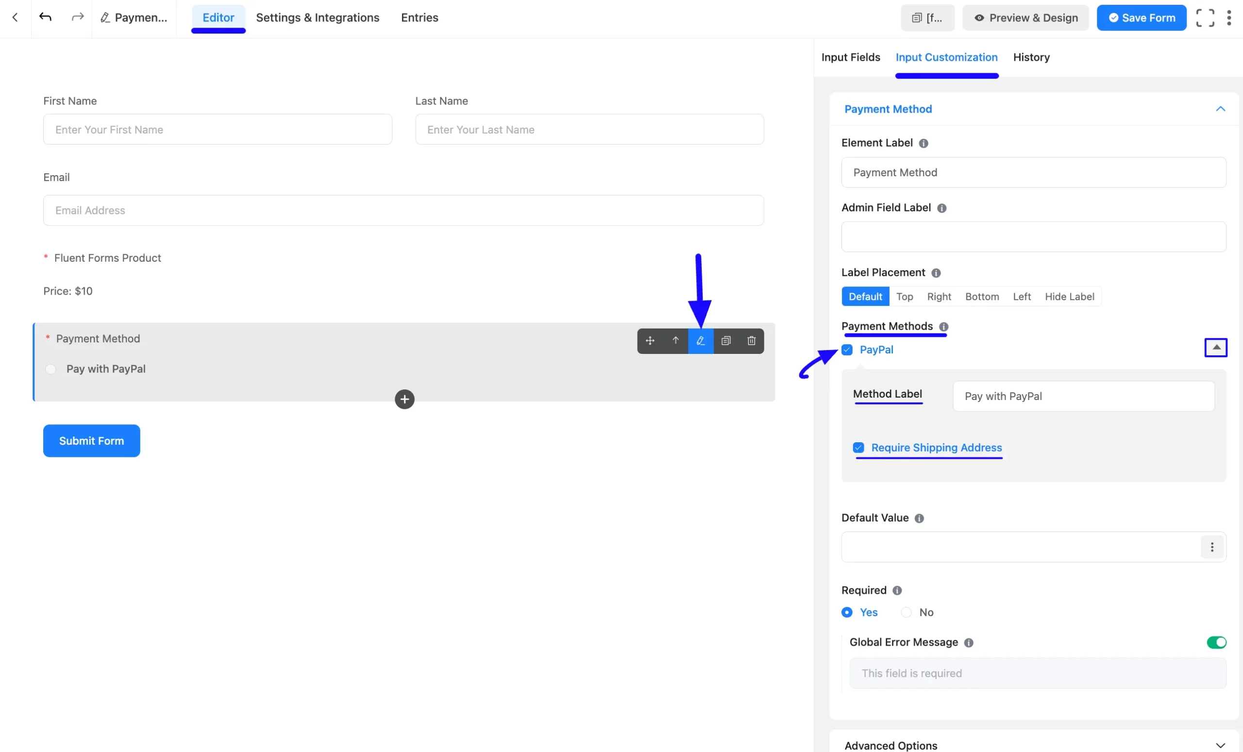 Check Paypal Payment Method