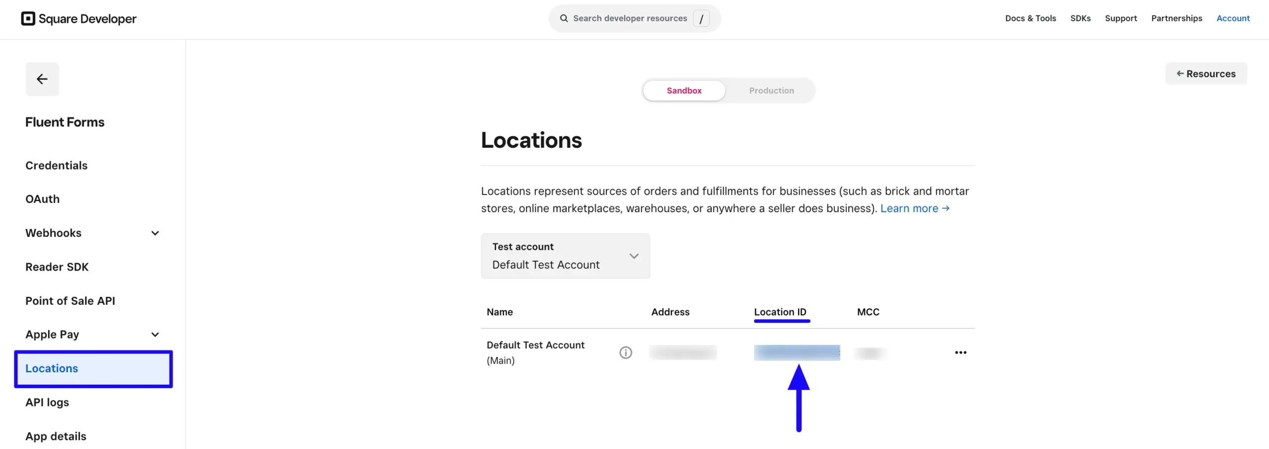 Copy Location ID